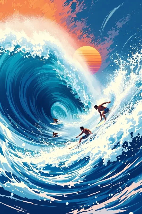 极速冲浪王 中文字幕网站 海报